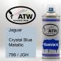 Preview: Jaguar, Crystal Blue Metallic, 799 / JGH: 400ml Sprühdose, von ATW Autoteile West.